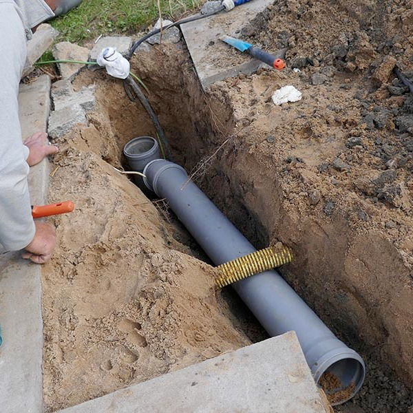 sewer line main